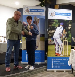 Ben Hollamby - Ferris Cup-Most significant contribution by a Junior - 6 for 19 v Barton