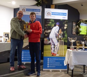 Rowan Smith - Spencer Cup 3rd XI Highest batting ave 497@45.18